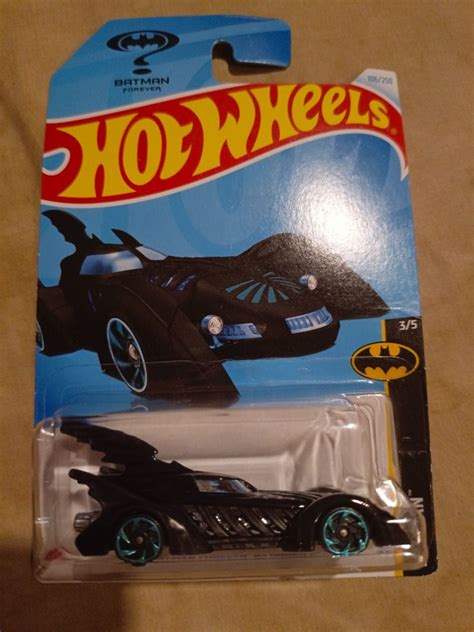 Hot Wheels 2024 Treasure Hunt Batman Forever Batmobile Hobbies Toys Collectibles