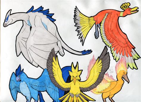 The Legendary Birds Pokemon