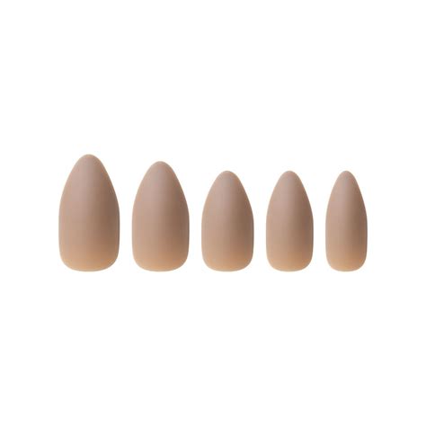Invogue Nude Oval Fake Nails Soinvogue