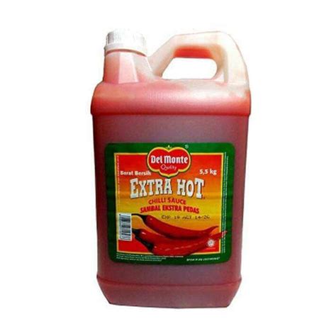 Jual Del Monte Saus Chili Extra Hot 5 5 Kg Di Seller Indah Frozen Food Denai Kota Medan