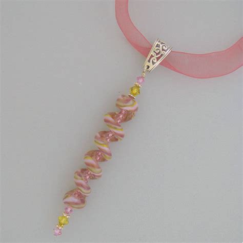 Elizabeth Hopkins Designs 3" twisted bead