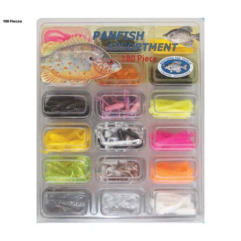 Southern Pro Tackle 180pc Panfish Assortment Kit Panfish Bait