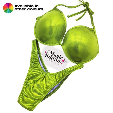 Quick Ship IFBB Elite Pro Bikini Mystique Underwire Cup V Cut