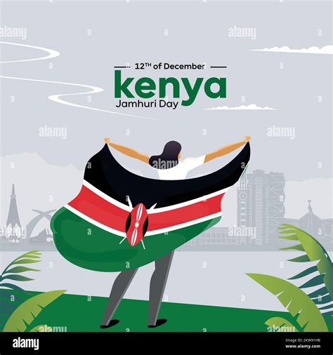 Kenya Jamhuri Day Stock Vector Images Alamy