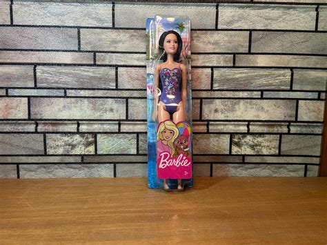 Barbie Beach Brunette Doll Water Play DGT We Ship Daily USPS Etsy