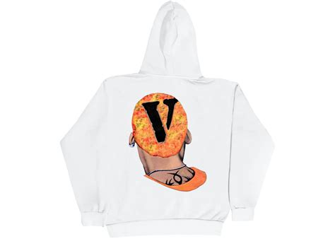 Vlone Rodman Airbrush Hoodie White Mens Ss22 Us