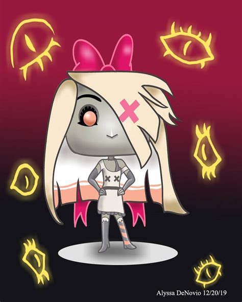 Vaggie Hazbin Hotel funko by Artlyss on DeviantArt