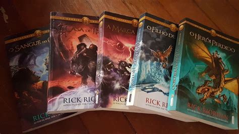 Cole O Os Her Is Do Olimpo Percy Jackson Volumes Livro Usado