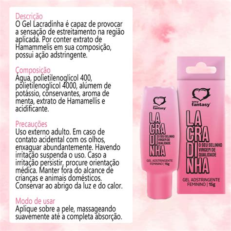 Lacradinha Gel Adstringente Armaz M Sex Shop Recife