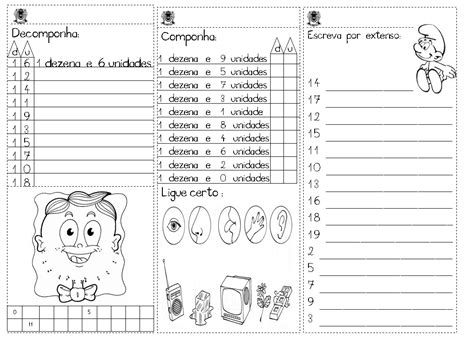 Decomposição De Numeros 2 Ano