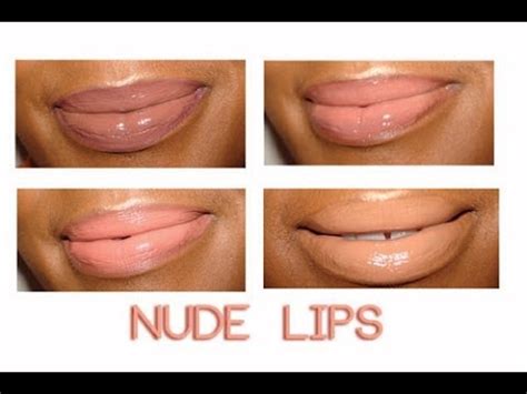 My Favourite Nude Lips Combos Mes Rouges A Levres Nudes Preferes Youtube