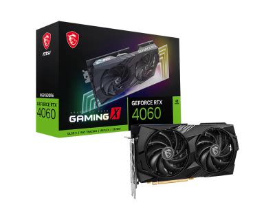 MSI GeForce RTX™ 4060 GAMING X 8G