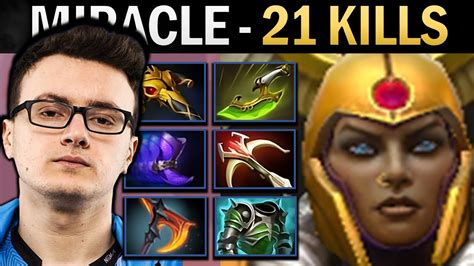 Legion Commander Dota Miracle With 21 Kills And Cuirass TI13 YouTube