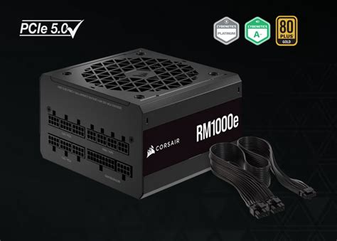 Corsair RM1000e 1000W 80+ Gold ATX 3.0 Fully Modular ATX PSU
