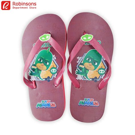 Pj Masks Boys Slippers Pm1900101 Red Shopee Philippines