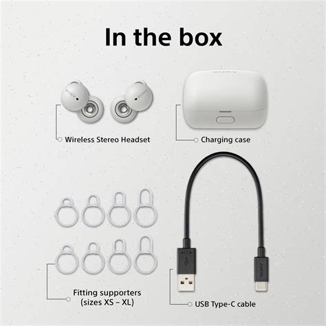 Sony WF-L900 LinkBuds White True Wireless Earphones | Earphones | Free ...