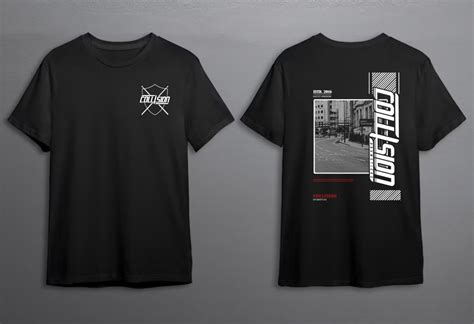 Collision Streetwear Drummer T Shirt Collision Drumsticks
