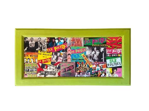 The Sex Pistols Wall Art Punk Rock Art Retro Music Sign Framed Sex Pistols Art Punk Music Art