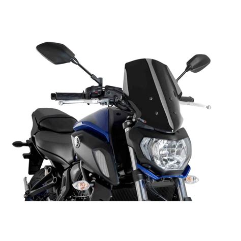 PUIG NAKED SCREEN Ng Touring Fur Yamaha Mt Schwarz EUR PicClick DE