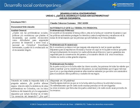 Uni1 act4 ana doc DESARROLLO SOCIAL CONTEMPORÁNEO UNIDAD 1 QUÉ ES