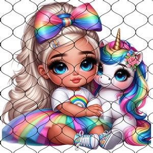 Rainbow Cute Chibi Blonde Baby Girl Png 20 PNG Chibi Girl Clipart Chibi Girl Png Chibi Dolls