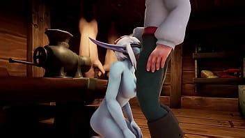 Elf Fucks Night Elf With A Blindfold In The Kitchen Warcraft Porn Parody Xvideos