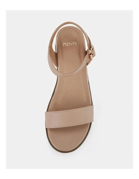 Novo Shoes Barletta Wedges In Nude MYER