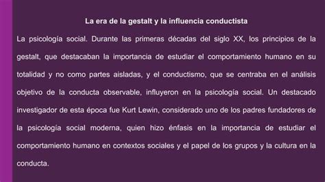 Etapas De La Psicologia Socialpptx