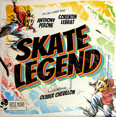 Skate Legend Jeu de société Le Meeple Barbu