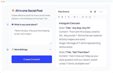 AI Social Media Post Generator