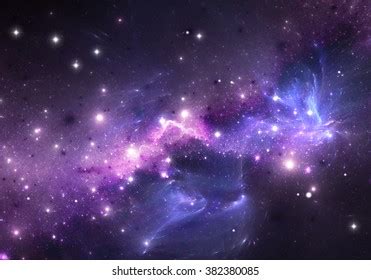 Purple Nebula Stars Space Background Stock Illustration 382380085 | Shutterstock