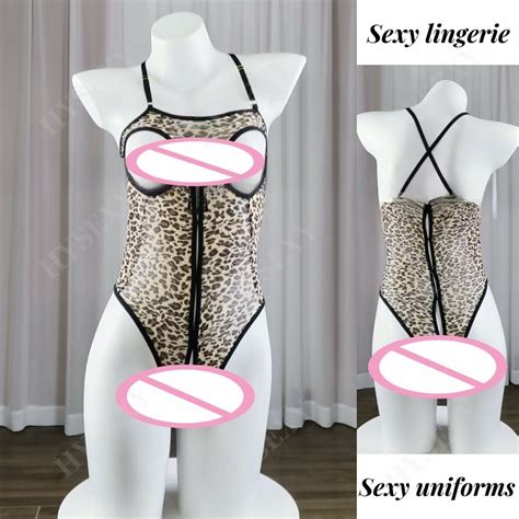 Sexy Lingerie Female Sexy Tight Bodysuit Big Elastic Cute Cartoon Take Off Sexy Lingerie