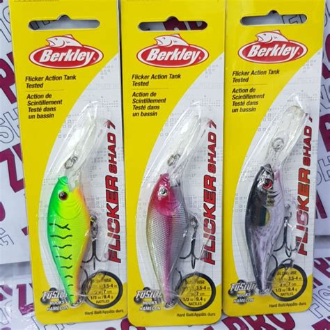 Berkley Flicker Shad 7 94gram 7cm Hard Bait Fishing Lure Shopee