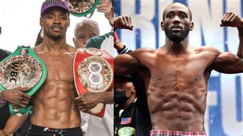 Errol Spence Jr Terence Crawford Make Weight Right On The Mark Stage