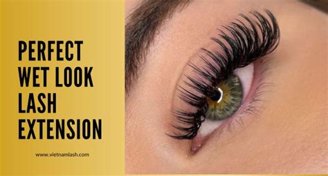 Enhance Beauty With Wet Look Lash Extensions