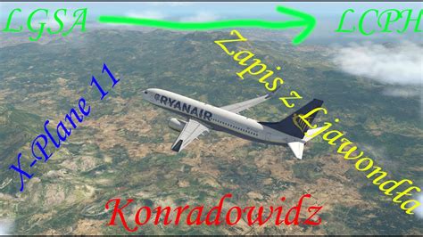 Xplane Lgsa Lcph Boeing Ryanair Descent To Rwy In Lcph