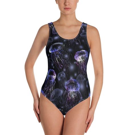 Jellyfish Bikini Swimsuit Bathing Suit Women S Youth Etsy