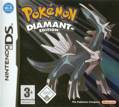 Pok Mon Diamond Version Nintendo Ds Box Cover Art Mobygames