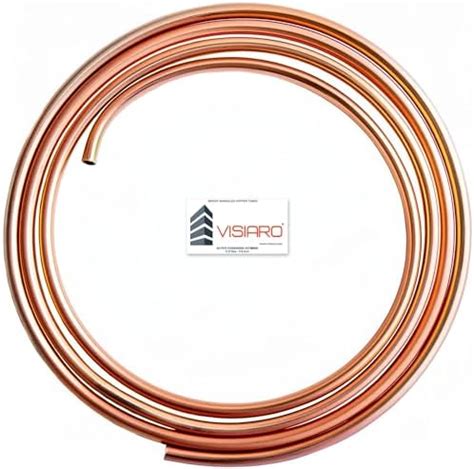 Visiaro Round Soft Copper Tube Ft Outer Dia Inch Wall