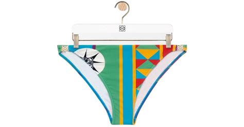 Loewe Bikini Bottom In Blue Lyst