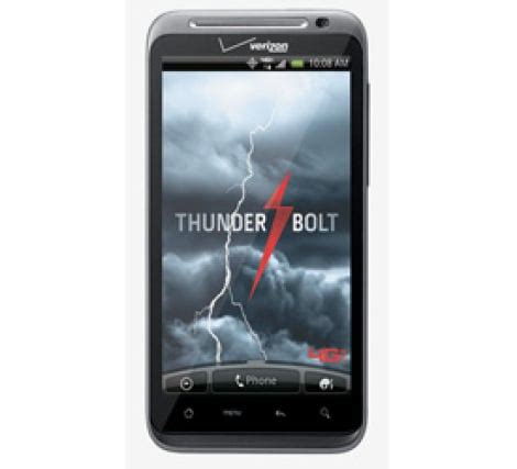 HTC Thunderbolt Verizon Wireless Review PCMag