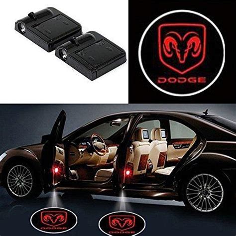 X Led Wireless Dodge Door Lights Projectors Carledlogo