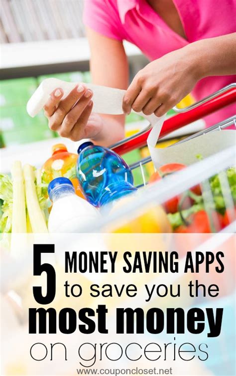 BEST Money Saving Apps for the Grocery Store - One Crazy Mom