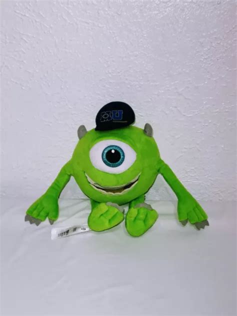 Disney Pixar Monsters Inc University Mike Wazowski Plush Toy Stuffed