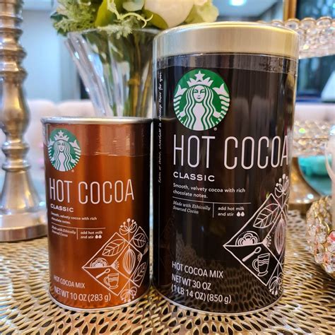 Hot Cocoa Classic Starbucks Pookantshop Thaipick