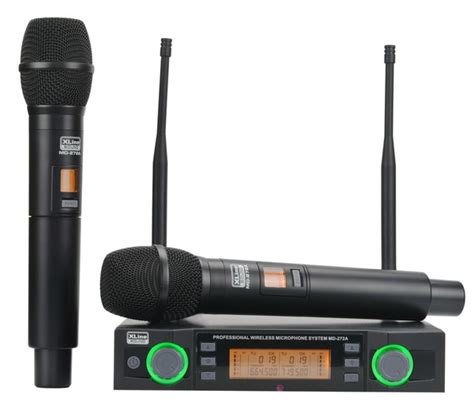 Вокальная радиосистема XLine MD-272A Радиосистема c двумя ручными ...