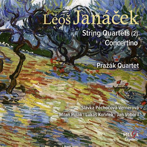 Prazak Quartet Janacek String Quartets Nos Concertino