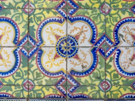 Azulejos Decorativos Portugueses Tradicionais Imagem De Stock Imagem