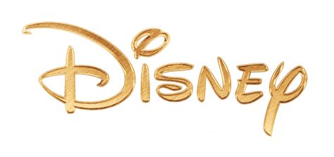 Disney logo, Disney gold, Disney writing