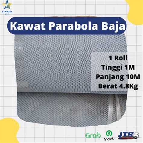 Jual Kawat Jaring Nyamuk Parabola Baja Tebel Panjang Meter Per Roll